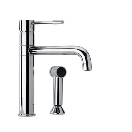 Jewel Faucet Jewel Faucet 25574-82 Modern Single Lever Handle Two Hole Kitchen Faucet; Brushed Gold Designer Finish 25574-82